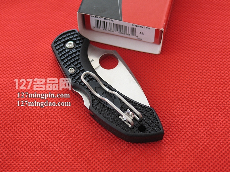 美国蜘蛛SPYDERCO C28PBK2 蜻蜓2代FRN柄