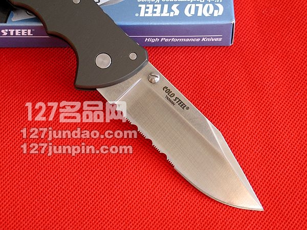 Cold Steel 美国冷钢 58TPCH 承担者半齿战术折刀 正品名刀