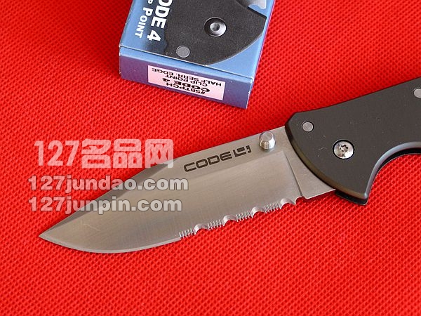 Cold Steel 美国冷钢 58TPCH 承担者半齿战术折刀 正品名刀